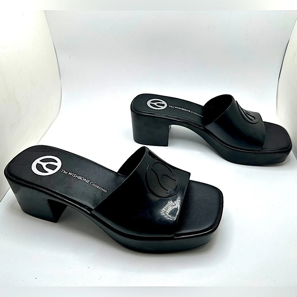 WISHBONE - Leslie heeled mules size US 6 - Picture 8 of 15